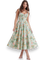 Lira Florence Vintage Floral Maxi Dress - Green