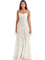 Amara Blossom White Floral Vintage Gown - White