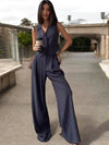 Verity Waistcoat & Wide-Leg Pants Set