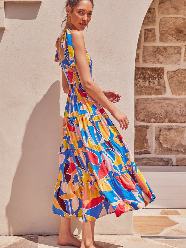 Stella Summer Floral Maxi Dress