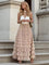 Lira Maxi Tulle Skirt - Beige