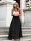 Lira Maxi Tulle Skirt - Black