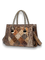 Ember Patchwork Leather Tote Bag - Multicolor 2