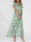 Aurelia | Glamorous Tummy Covering Dress - Green