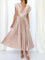 Lena – Elegant Dress - Champagne