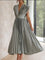 Lena – Elegant Dress - Silver