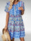 Tessa™ Elegant Women's Dress - Blue