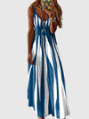 Ariella - Chic Sleeveless Striped Maxi Dress