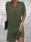 Mia - Effortless Elegance Shift Dress - Green (Almost sold out)