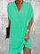 Mia - Effortless Elegance Shift Dress - Light Green