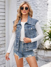 Victoria Classic Denim Vest Top