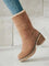 Luna Cozy Ankle Boots - Brown