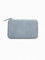 Koora Black Studded Chain Wallet Clutch - Denim