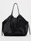 Harper Leopard Print Tote Bag - Black
