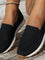 Darcy Breathable Slip-On Sneakers - Black