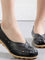 Luna Orthopedic Breathable Loafers - Black