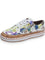 Evy Floral Color Print Sneakers - White2
