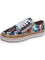 Evy Floral Color Print Sneakers - Black