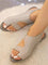 Aurora Leather Roman Sandals - Grey