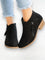 Marviara Comfortable Ankle Boots - Black