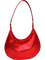 Kaia Floral Crescent Shoulder Bag - Red
