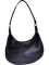 Kaia Floral Crescent Shoulder Bag - Black