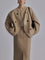 Ella Oversized Button-Down Jacket - Khaki