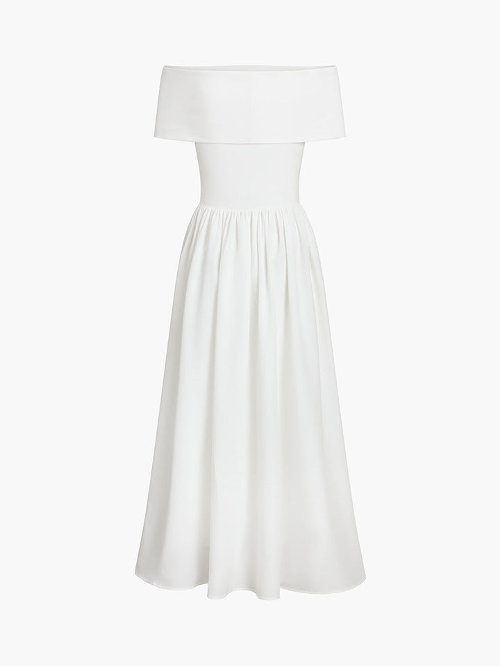 Amélie Off-Shoulder Maxi Dress