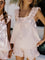 Vivara Cotton Ruffle Lounge Set - Pink