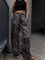 Sopho Leopard Wide Leg Pants - Multicolor