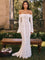 Freya Lace Off-Shoulder Maxi Dress - White