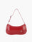 Samantha Chic Red Leather Shoulder Bag - Red
