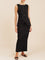 Elara Cotton Blend Two-Piece Set - Black