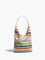 Scarlett Woven Shoulder Bag - Multicolor