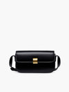 Scarlett Glossy Buckle Clutch Shoulder Bag
