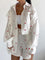 Fiora Cotton Ruffle Shorts Set - White