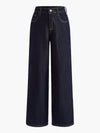 Amelia Wide-Leg Denim Pants
