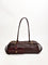 Vivara Large Buckle Duffel Bag - Burgundy