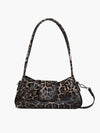 Leona Leopard-Print Buckle Armpit Bag