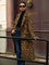 Lana Leopard Pocket Wool Coat - Light Brown