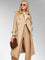 Sienna Casual Trench Coat - Beige