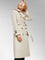 Sienna Casual Trench Coat - White