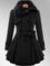 Lily Elegant Comfortable Coat - Black