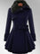 Lily Elegant Comfortable Coat - Blue