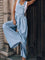Amelia Elegant Denim Jumpsuit - Lightblue