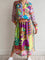Ivy Colorful Printed Two-Piece Set - Pink