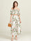 Mila Floral Off-Shoulder Two-Piece Set - White