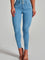 Violet High-Waisted Skinny Jeans - Blue