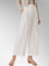 Ivy Linen Wide-Leg Trousers - White