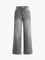 Willow Vintage Denim Leg Pants - Grey